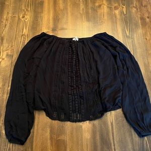 Hollister off the shoulder top